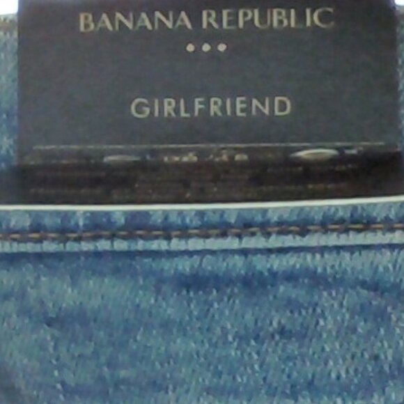 Brand New Banana Republic GIRLFRIEND MEDIUM WASH JEAN - Picture 13 of 16